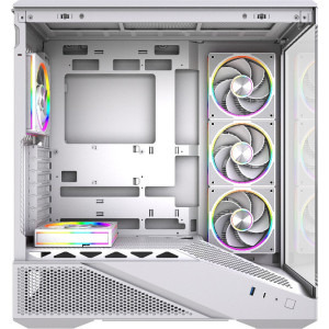 Gaming GREUCEANU Legendar UltraPro Alb, Intel Core Ultra 9 285K 3.7GHz, 32GB DDR5, 2TB SSD, RTX 5090 32GB GDDR7, Iluminare RGB