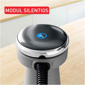 Tefal Mixer vertical QuickChef+ HB673B30, 1000W, 0.8 L / 0.5L, Gri/Argintiu