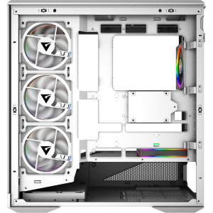 Gaming GREUCEANU Legendar Alb Extra, AMD Ryzen 9 9950X3D 4.3GHz, 64GB DDR5, 2TB SSD, RTX 5080 16GB GDDR7, Iluminare RGB, Windows 11 Home (Game Ready)