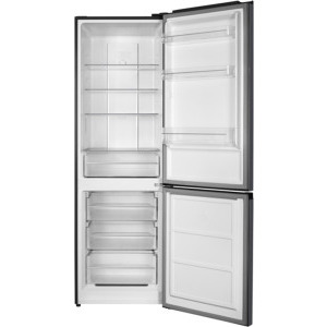 Heinner HCNF-HM293INVDGE++, 293 L, Clasa E, Total No Frost, Inverter, Control electronic, 186 cm, Antracit