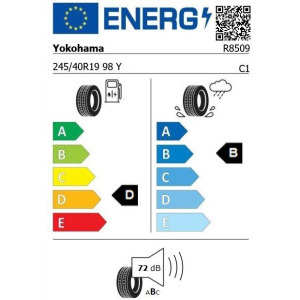 YOKOHAMA BluEarth-4S AW21245/40R19 98Y