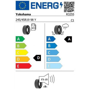 YOKOHAMA V105 AdvanSport245/45R19 98Y