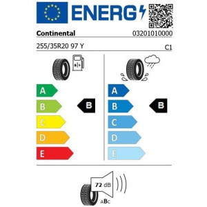 Continental AllSeasonContact2 XL255/35R20 97Y