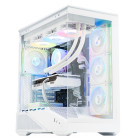 PC Gaming DRAGON Prime Alb Streaming Edition, AMD Ryzen 7 5800X3D 3.4GHz, 32GB DDR4, 1TB SSD, RX 9070 XT 16GB GDDR6, Iluminare RGB