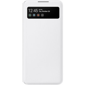 Samsung Protectie de tip Book Smart S View White pentru Galaxy A42 5G
