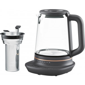 Fierbator Electrolux E7GK1-8BP, 2400W, 1.7L, Negru