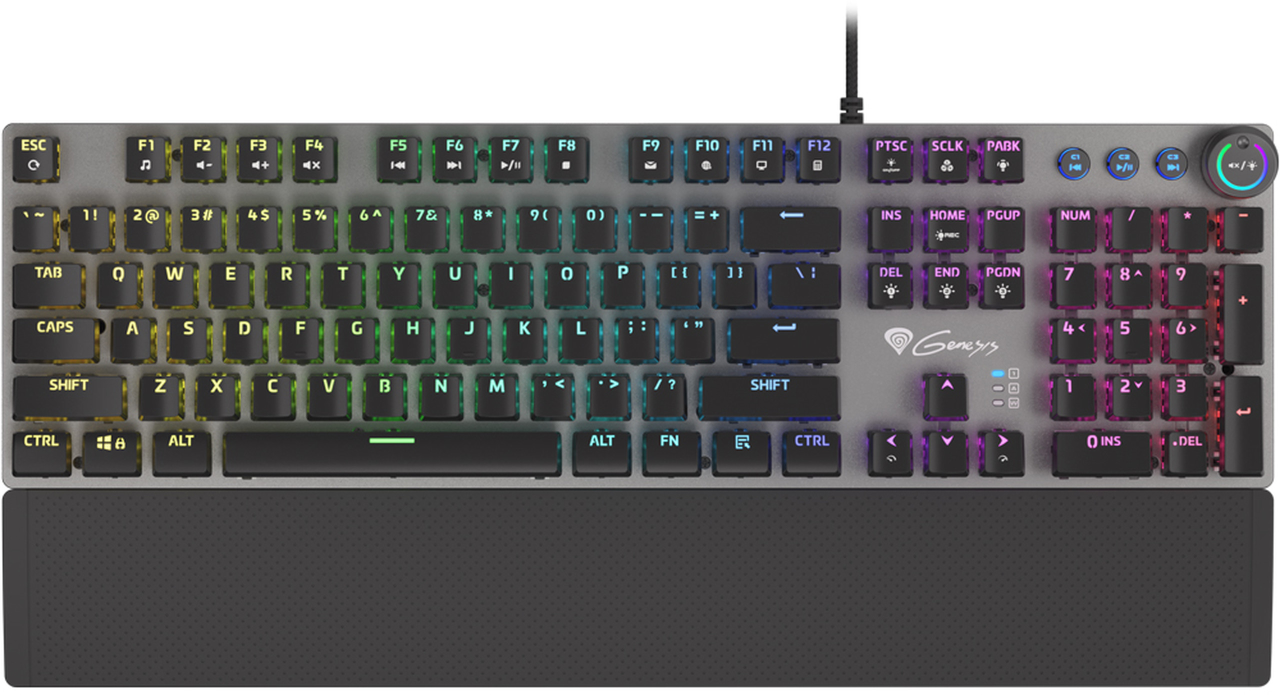 Tastatura Gaming Genesis Thor 400 RGB