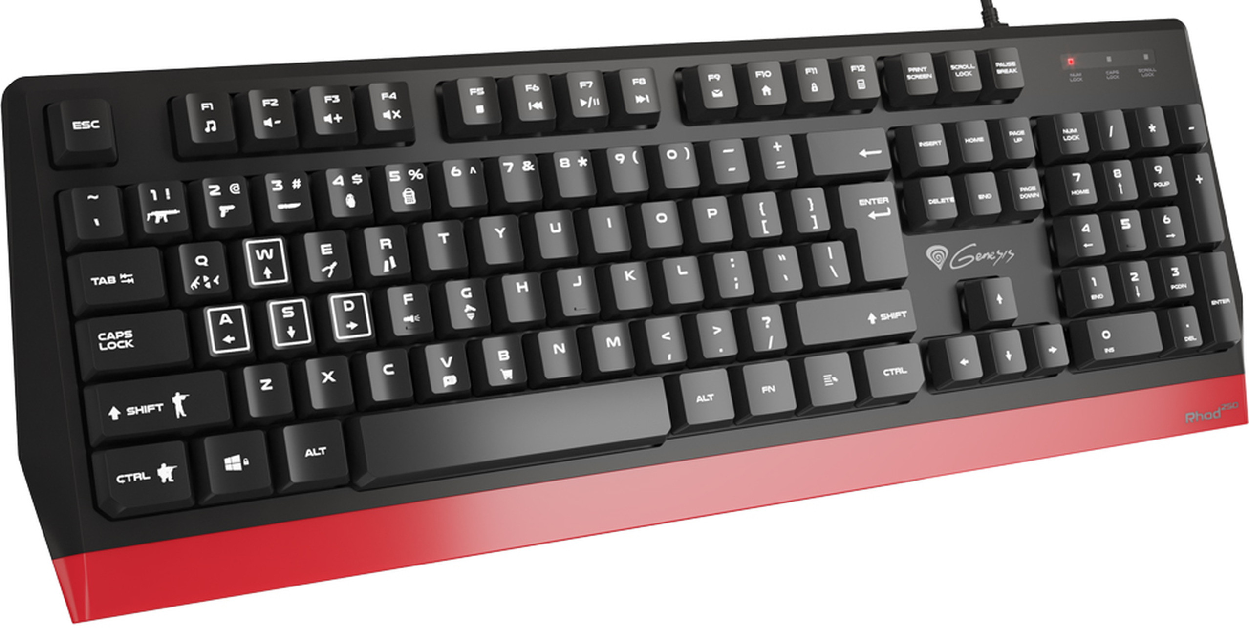 Tastatura Gaming Genesis Rhod 250