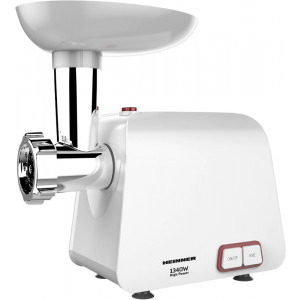 Masina de tocat Heinner Pearl 1340 MG-1340WH, 1.2kg/min, Alb
