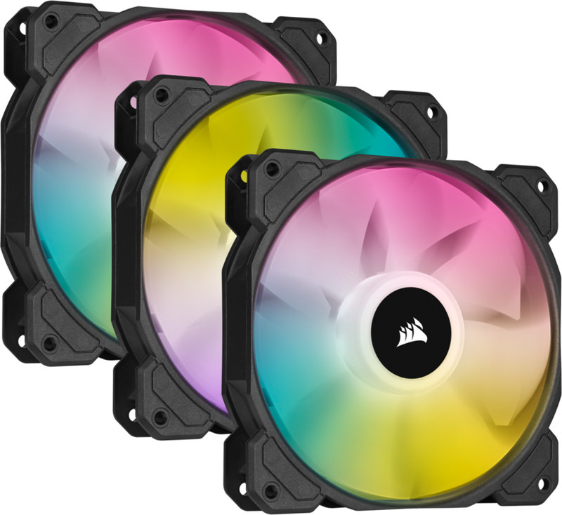 Ventilator / radiator Corsair iCUE SP120 RGB ELITE Performance 120mm Triple Fan Kit