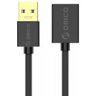 Cablu periferice Orico USB 3.0 Male tip A - USB 3.0 Female tip A, 2m, negru