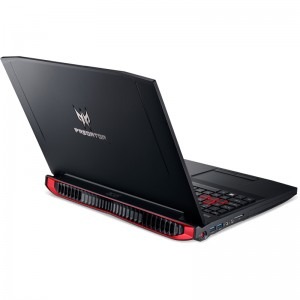 Acer Gaming 15.6'' Predator G9-591-5350, FHD IPS, Procesor Intel® Core™ i5-6300HQ 2.3GHz Skylake, 4GB DDR4, 1TB 7200 RPM, GeForce GTX 970M 3GB, Linux, Black