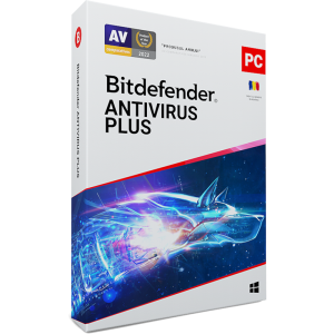Antivirus Bitdefender Antivirus Plus, 5 Dispozitive, 2 Ani, Licenta noua, Retail