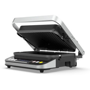 AENO Gratar electric EG1, 2000W, Negru/Argintiu