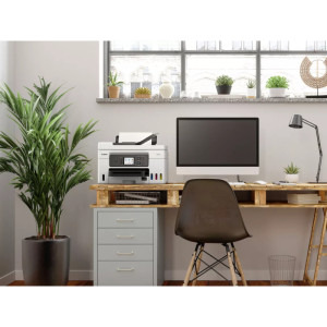 Canon MAXIFY GX4040, InkJet CISS, Color, Format A4, Duplex, Retea, Wi-Fi, Fax