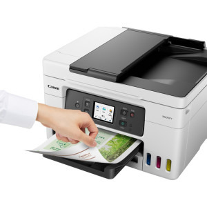Canon MAXIFY GX4040, InkJet CISS, Color, Format A4, Duplex, Retea, Wi-Fi, Fax