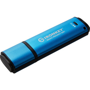 Kingston IronKey Vault Privacy 50C Series AES-256 Encrypted 64GB