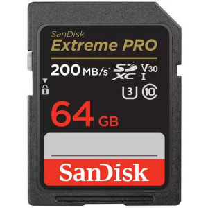 Card memorie SanDisk Extreme PRO SDXC 64GB UHS-I U3