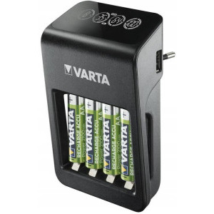 Varta A0113422 4x AA 2100mA LCD Plug Charger