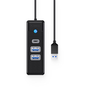 Orico PWC2U-U3, 2x USB 3.0, 1x USB-C, Black