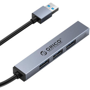 Orico AHU1-1, 4x USB Grey