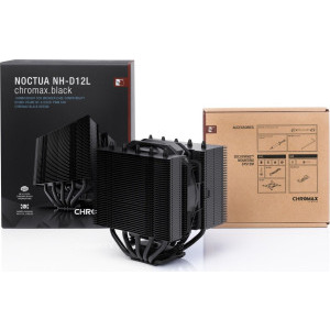 Cooler CPU Noctua NH-D12L Chromax.Black - PC Garage