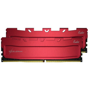 Exceleram Red Kudos 16GB DDR4 3200MHz CL16  Dual Channel Kit