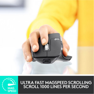 Logitech MX Master 3, Wireless/Bluetooth, Graphite