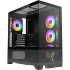 PC Gaming BALAUR Legendar Plus, AMD Ryzen 5 7600X 4.7GHz, 32GB DDR5, 1TB SSD, RTX 5060 8GB GDDR7, Iluminare RGB