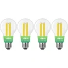 Lepro Bec LED WW, E27, 1521 lumeni, 2700K, Filament, 4 buc