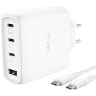 Incarcator retea Trust Maxo, 3x USB-C, 1x USB, 65W, White