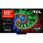 Televizor LED TCL Smart TV RGB-Mini LED 85RM7L Seria RM7L 215cm 4K UHD HDR
