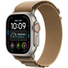 SmartWatch Apple Watch Ultra 4, Cellular, 49mm Carcasa Natural Titanium, Desert Alpine Loop - M