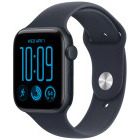 SmartWatch Apple Watch SE 3 (2025), Cellular, GPS, 40mm Aluminium Midnight cu Navy Blue Sport Band - S/M