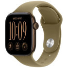SmartWatch Apple Watch Series 12, GPS, 42mm Carcasa Aluminium Dark Bronze, Olive Sport Band - S/M