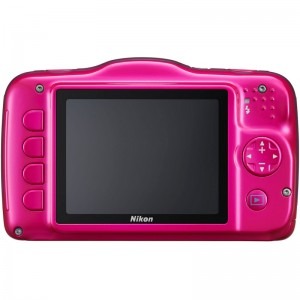 Nikon COOLPIX S32 Roz + card 8GB + Rucsac