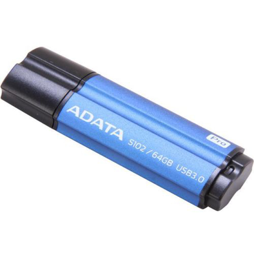 Memorie externa ADATA S102 Pro Advanced 64GB albastru/titan