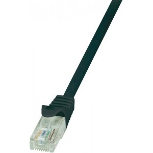 Cablu retea Logilink CAT5e Patch Cable UTP 0.5m black