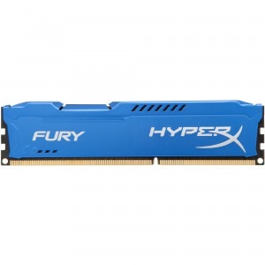 HyperX Fury Blue 8GB DDR3 1600 MHz CL10 Dual Channel Kit