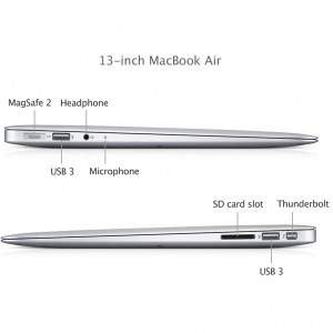 Apple 13.3'' MacBook Air 13, Haswell i5 1.4GHz, 4GB, 128GB SSD, Mac OS X Mavericks, ENG keyboard
