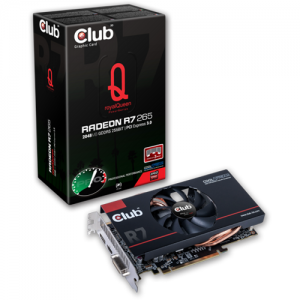 Club 3D Radeon R7 265 royalQueen 2GB GDDR5 256-bit