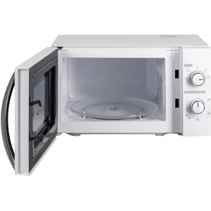 Toshiba MW-MM20PWH, 20 l, 800 W, Timer, Control mecanic, Iluminare LED, Alb