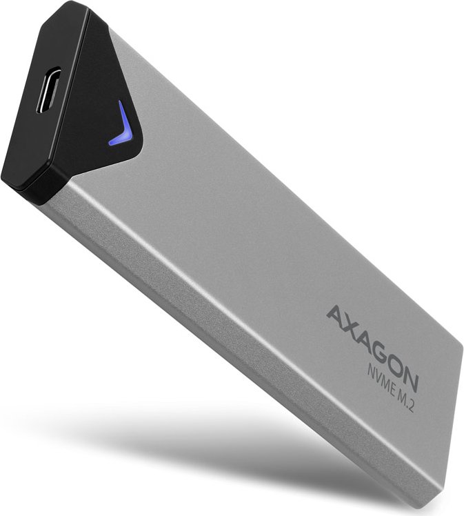 Rack AXAGON EEM2-UG2 M2 NVMe USB 3.2 Gen 2 Type-C Silver