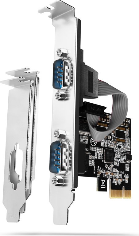 Adaptor AXAGON PCEA-S2N 1x PCI-E - 2x Serial