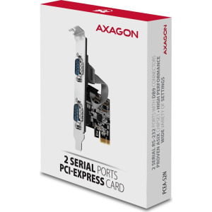 AXAGON PCEA-S2N 1x PCI-E - 2x Serial