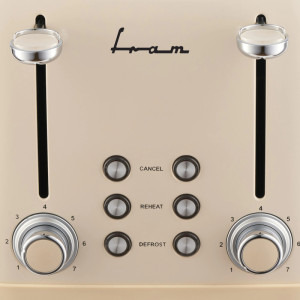 Fram Prajitor de paine FTP-800CR, 1600W, Crem