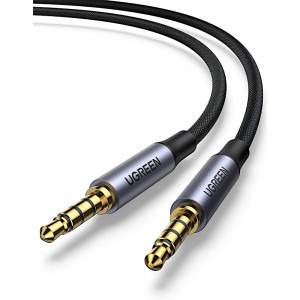 Ugreen AV183, Jack 3.5 mm Male - Jack 3.5 mm Male, 2m, negru-gri