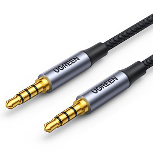 Ugreen AV183, Jack 3.5 mm Male - Jack 3.5 mm Male, 2m, negru-gri