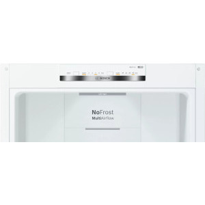 Bosch KGN39VWEQ, 368 L, NoFrost, PerfectFit, Iluminare LED, Clasa E, 203 cm, Alb