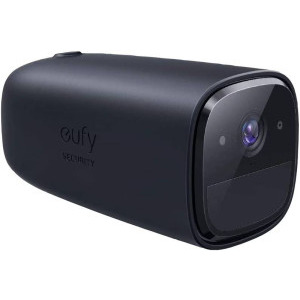 eufy Set 2 huse silicon pentru eufycam 1, 2 si 2 Pro, protectie UV si ploaie, Negru